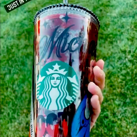 24oz Michael Myers custom Starbucks Tumblr